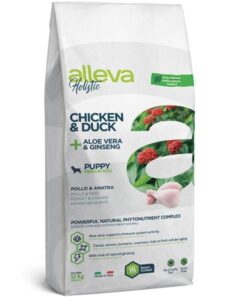 Alleva HOLISTIC dog puppy & junior medium chicken 12kg