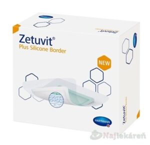 Zetuvit Plus Silicone Border kompres sterilný (17