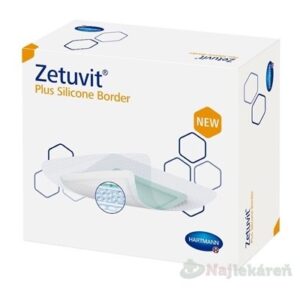 Zetuvit Plus Silicone Border kompres sterilný (12