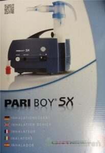 PARI BOY SX prístroj na inhalačnú terapiu s príslušenstvom 1ks