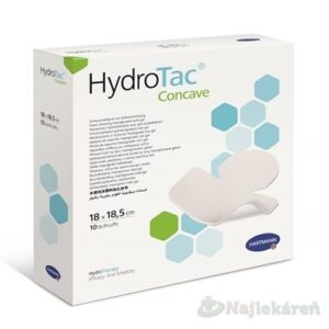 HydroTac concave - krytie na rany penové hydropol.impregnované gélom (18x18