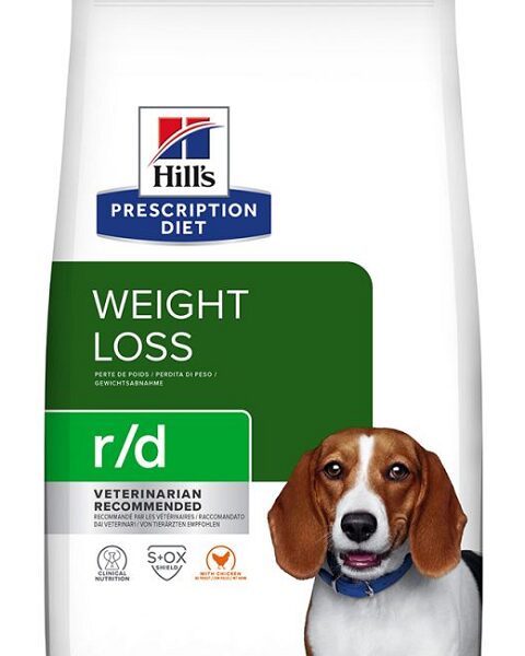 HILLS PD Canine r/d Dry granule pre psy 10kg