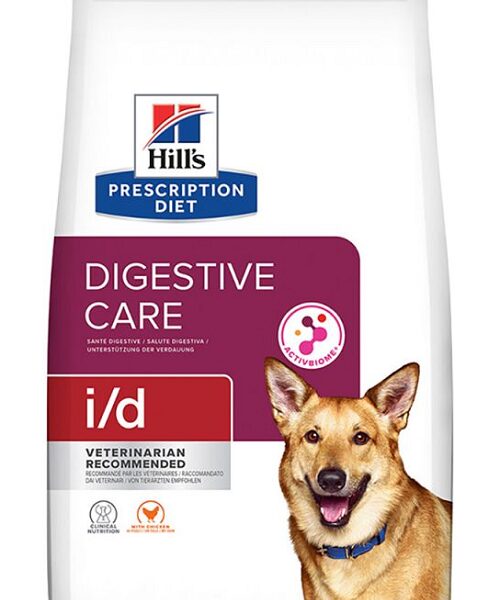 HILLS PD Canine i/d Dry granule pre psy 12kg