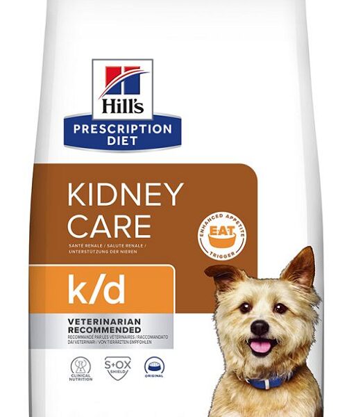 HILLS PD Canine k/d Dry granule pre psy 2kg