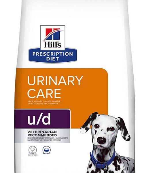 HILLS PD Canine u/d Dry granule pre psy 10kg