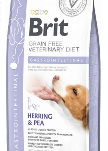 Brit Veterinary Diets GF dog Gastrointestinal 12kg