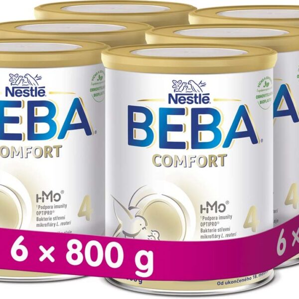 6x BEBA COMFORT HM-O 4 Mlieko batoľacie