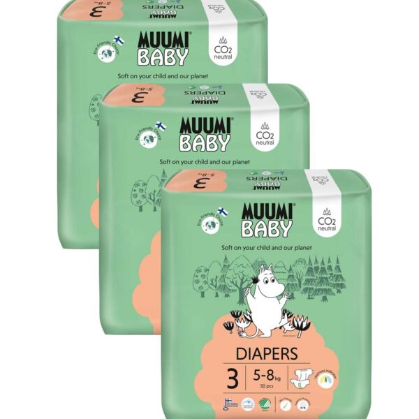 MUUMI Baby 3 Midi 5-8 kg (150 ks)