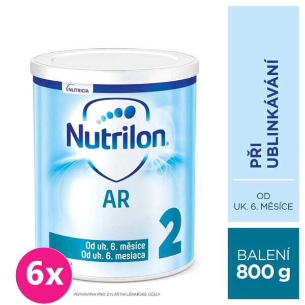 6x NUTRILON 2 AR špeciálne pokračovacie mlieko 800 g