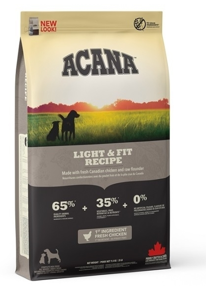 ACANA Heritage Light & Fit granule pre dospelých psov 11