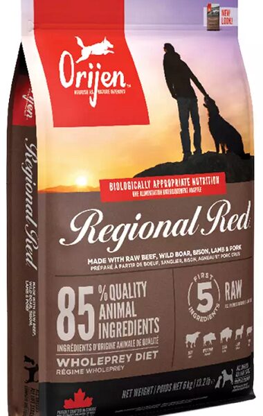 ORIJEN Dog Regional Red Dry granule pre psy 11