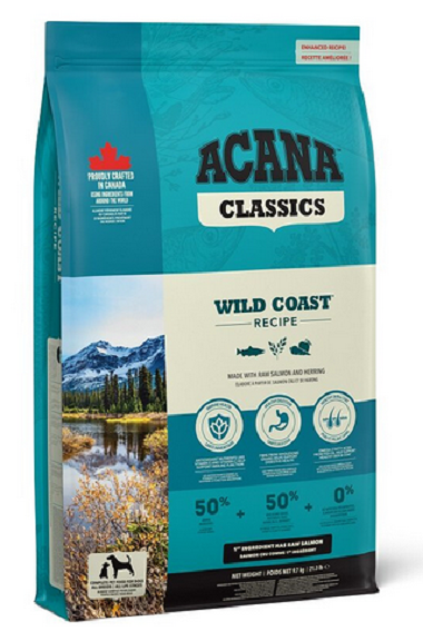 ACANA Recipe Wild Coast bezlepkové granule psy 9