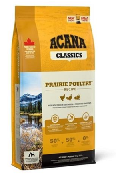 ACANA Recipe Prairie Poultry granule pre psy 14