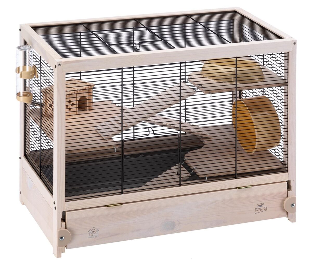 Ferplast CAGE HAMSTERVILLE BLACK