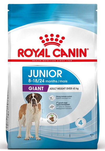 Royal Canin SHN GIANT JUNIOR granule pre mladých psov obrích plemien 15kg