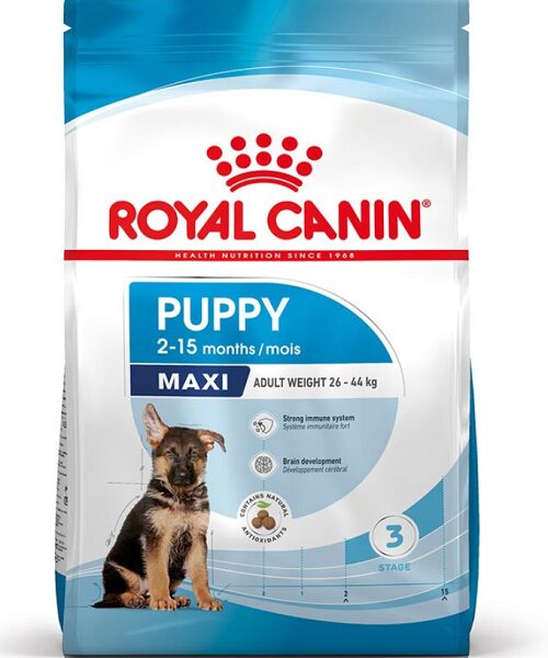 Royal Canin SHN MAXI PUPPY granule pre šteňatá psov veľkých plemien 15kg