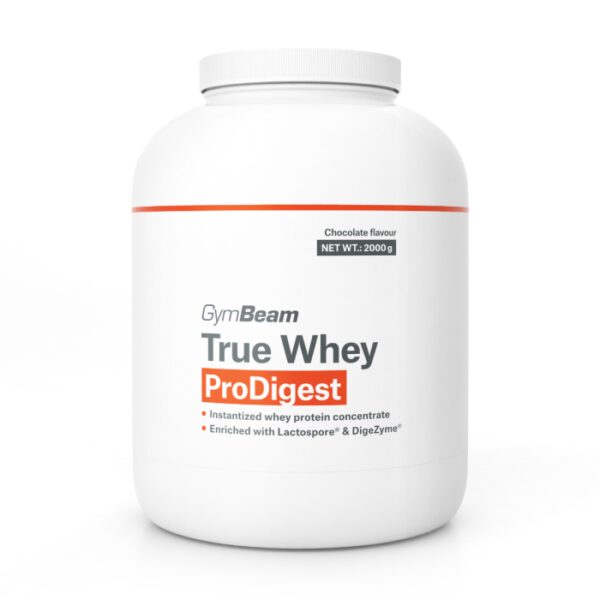 True Whey ProDigest - GymBeam jahoda 2000g