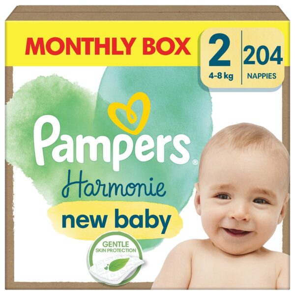 PAMPERS Plienky jednorázové Harmonie Baby veľ. 2